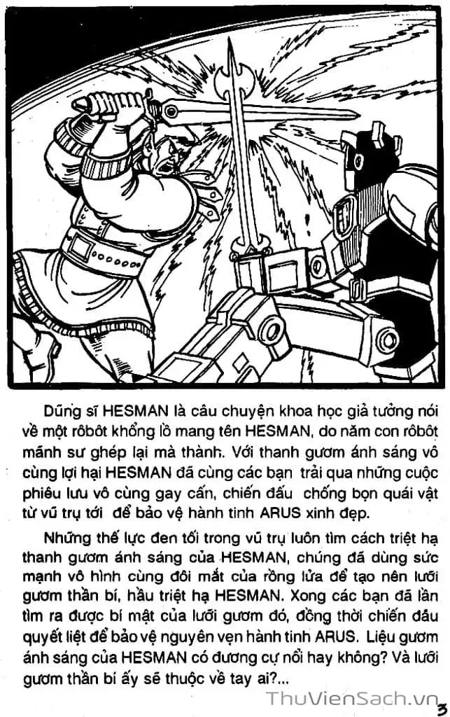Truyện Tranh Dũng Sĩ Hesman trang 4