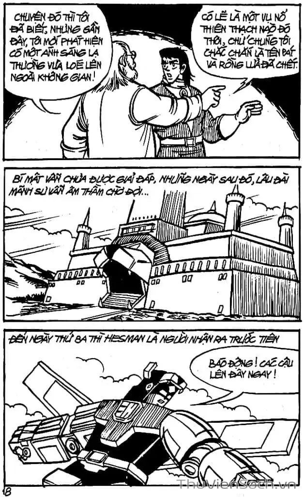Truyện Tranh Dũng Sĩ Hesman trang 4