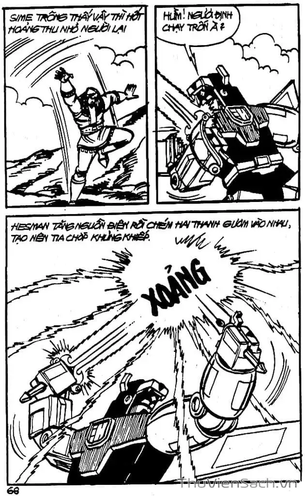 Truyện Tranh Dũng Sĩ Hesman trang 4