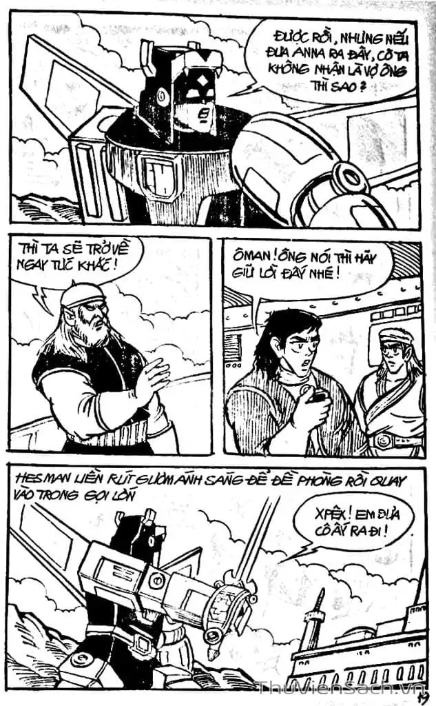 Truyện Tranh Dũng Sĩ Hesman trang 4