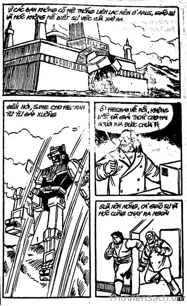 Truyện Tranh Dũng Sĩ Hesman trang 4