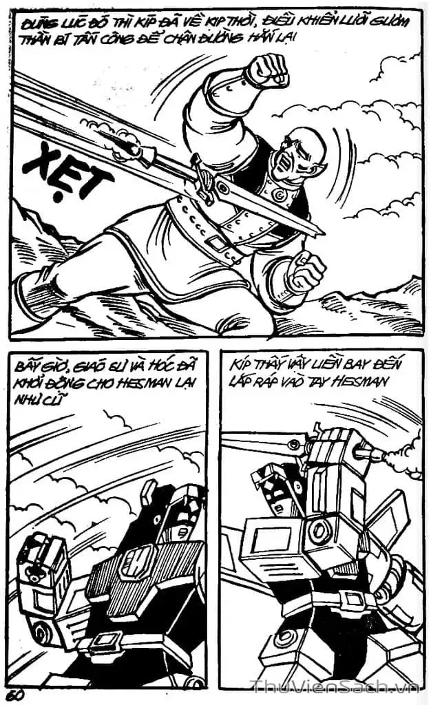 Truyện Tranh Dũng Sĩ Hesman trang 4