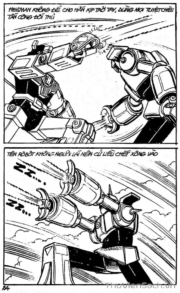 Truyện Tranh Dũng Sĩ Hesman trang 4