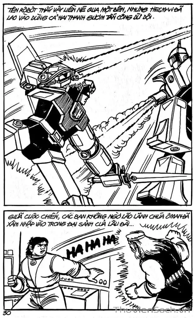 Truyện Tranh Dũng Sĩ Hesman trang 4