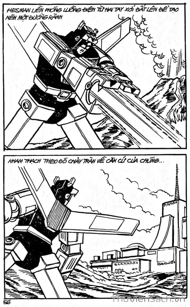Truyện Tranh Dũng Sĩ Hesman trang 4