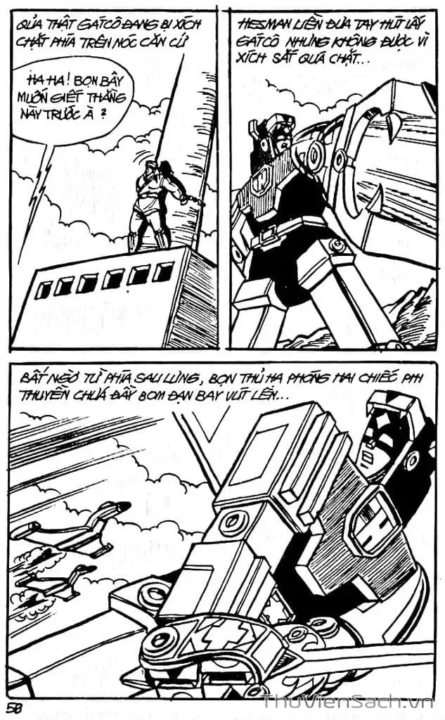 Truyện Tranh Dũng Sĩ Hesman trang 4