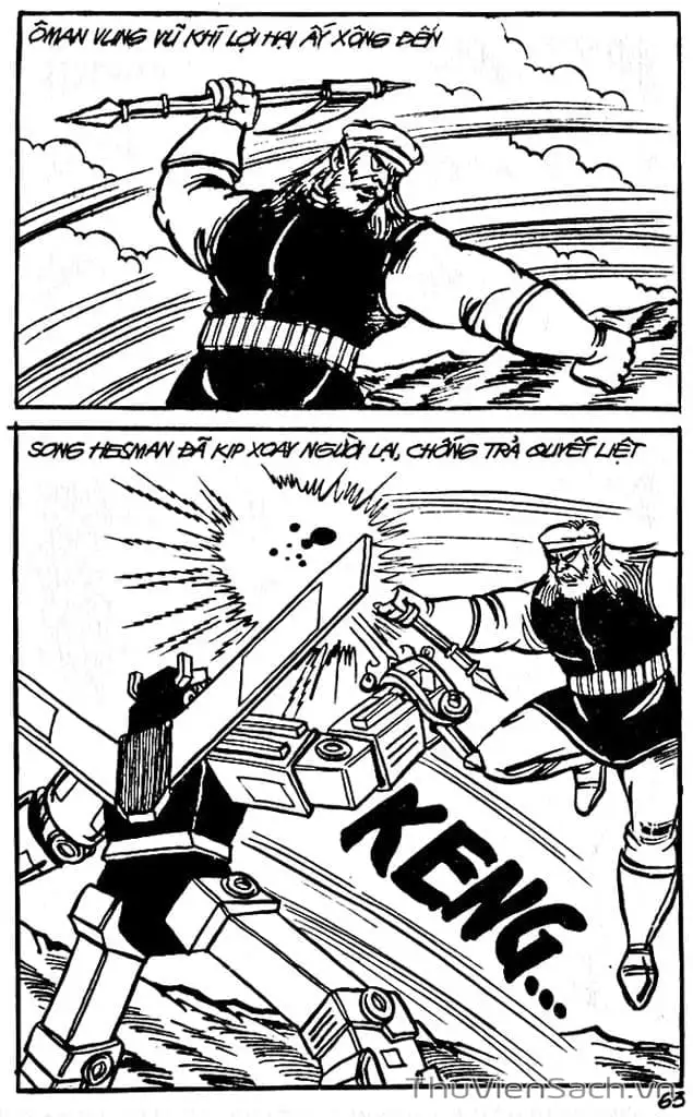 Truyện Tranh Dũng Sĩ Hesman trang 4