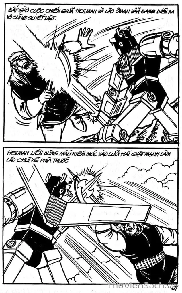 Truyện Tranh Dũng Sĩ Hesman trang 4