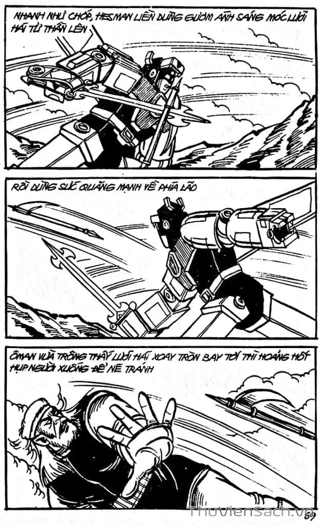 Truyện Tranh Dũng Sĩ Hesman trang 4