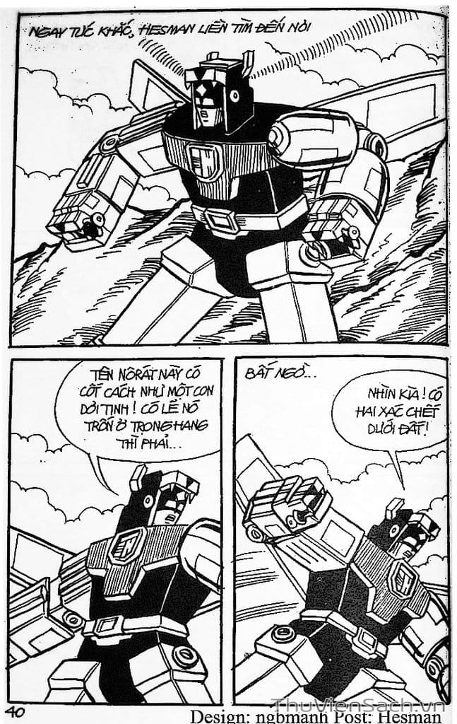 Truyện Tranh Dũng Sĩ Hesman trang 4