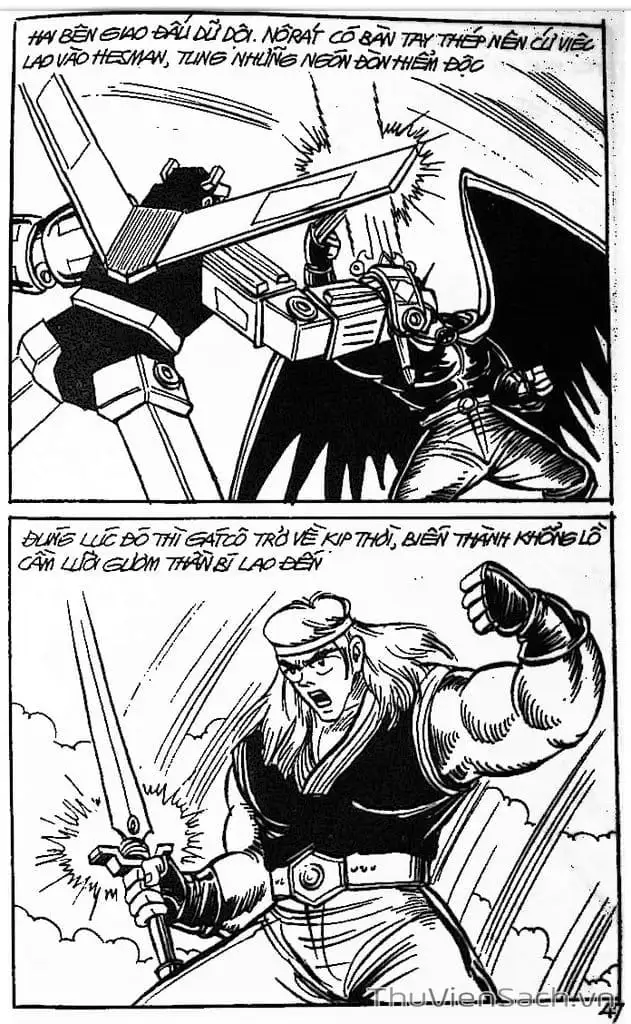 Truyện Tranh Dũng Sĩ Hesman trang 4