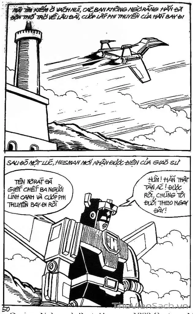 Truyện Tranh Dũng Sĩ Hesman trang 4