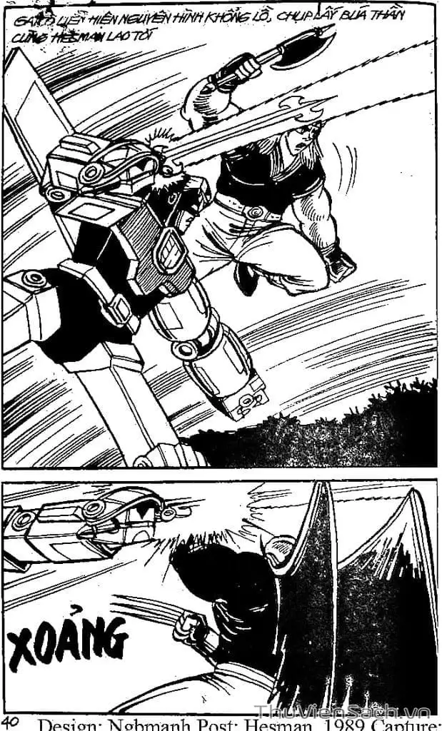 Truyện Tranh Dũng Sĩ Hesman trang 4