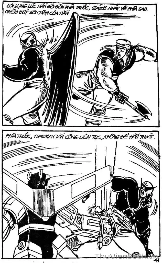 Truyện Tranh Dũng Sĩ Hesman trang 4