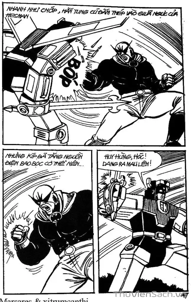 Truyện Tranh Dũng Sĩ Hesman trang 4