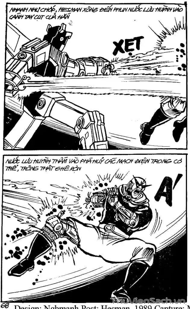 Truyện Tranh Dũng Sĩ Hesman trang 4
