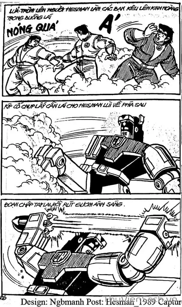 Truyện Tranh Dũng Sĩ Hesman trang 4