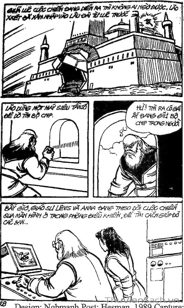 Truyện Tranh Dũng Sĩ Hesman trang 4