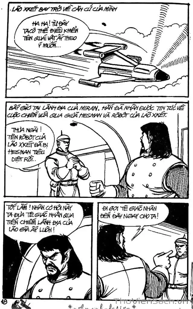 Truyện Tranh Dũng Sĩ Hesman trang 4