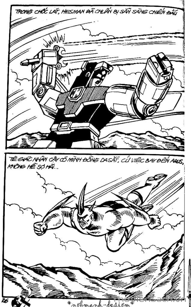 Truyện Tranh Dũng Sĩ Hesman trang 4