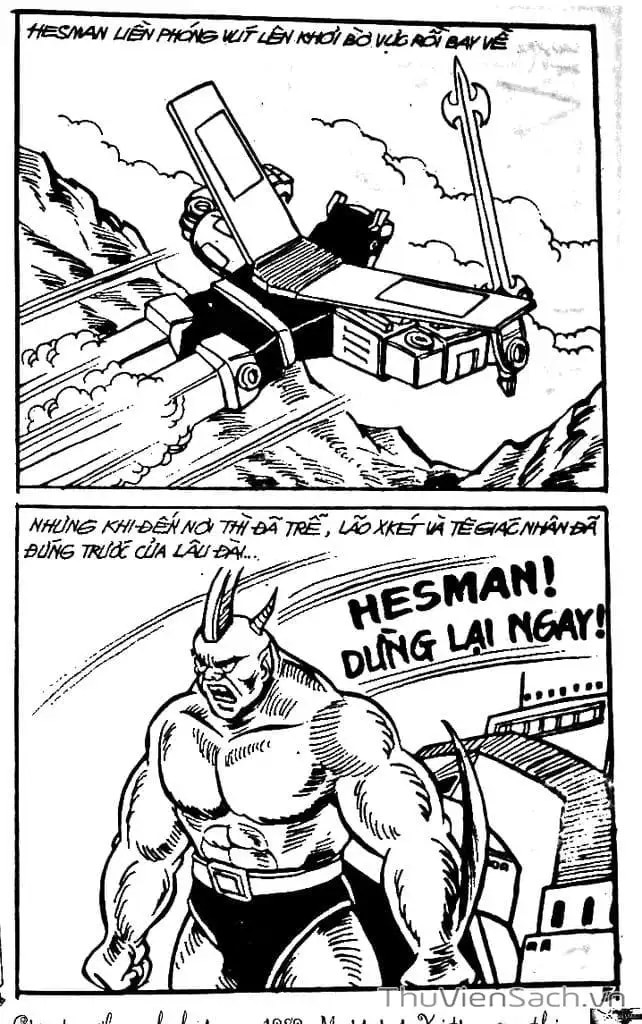 Truyện Tranh Dũng Sĩ Hesman trang 4