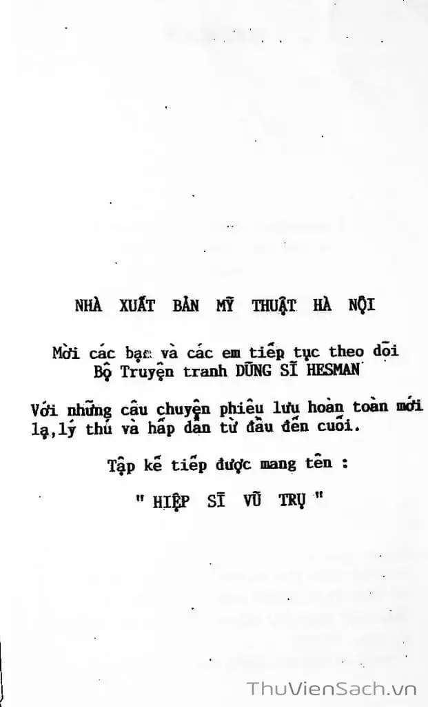 Truyện Tranh Dũng Sĩ Hesman trang 4