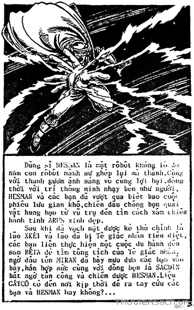 Truyện Tranh Dũng Sĩ Hesman trang 4