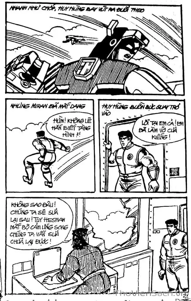 Truyện Tranh Dũng Sĩ Hesman trang 4