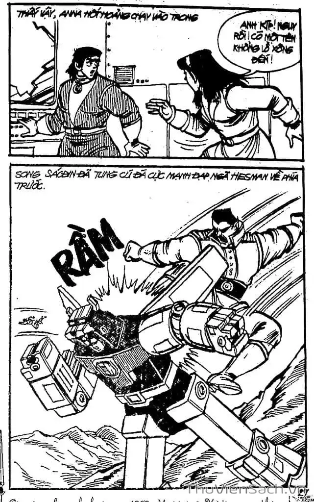 Truyện Tranh Dũng Sĩ Hesman trang 4