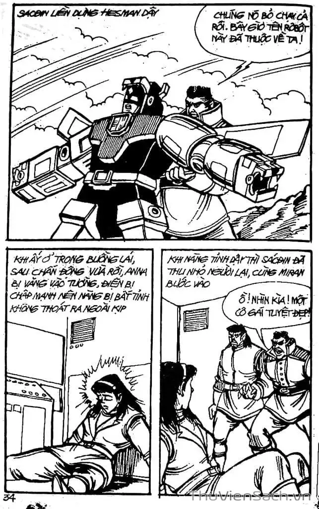 Truyện Tranh Dũng Sĩ Hesman trang 4