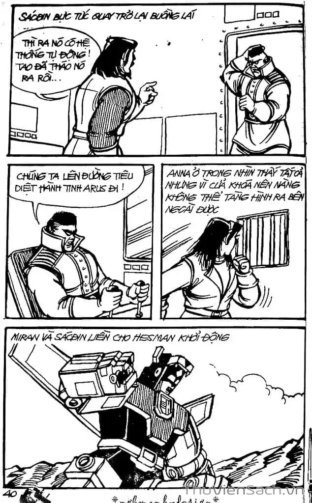 Truyện Tranh Dũng Sĩ Hesman trang 4