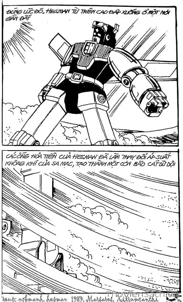 Truyện Tranh Dũng Sĩ Hesman trang 4