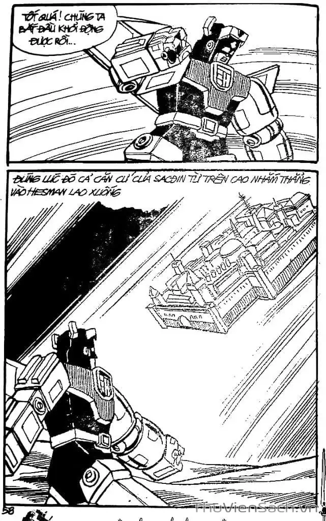 Truyện Tranh Dũng Sĩ Hesman trang 4