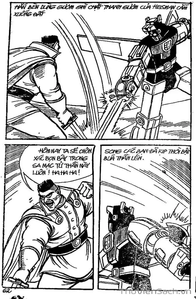 Truyện Tranh Dũng Sĩ Hesman trang 4
