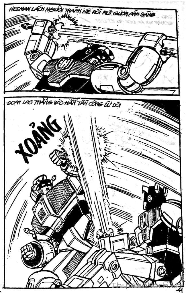 Truyện Tranh Dũng Sĩ Hesman trang 4