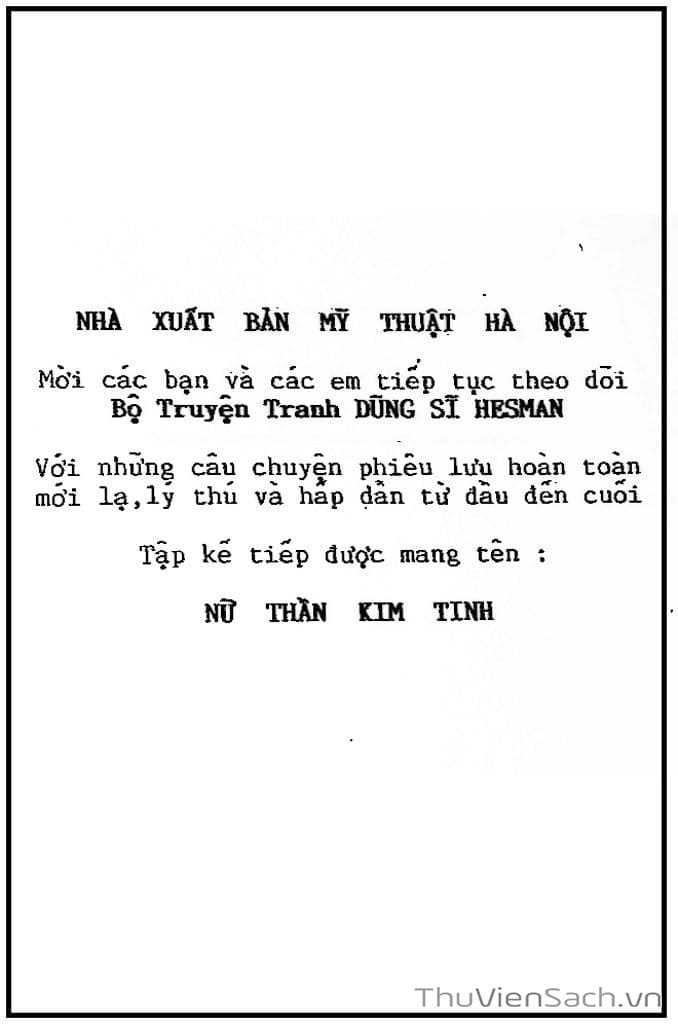 Truyện Tranh Dũng Sĩ Hesman trang 4