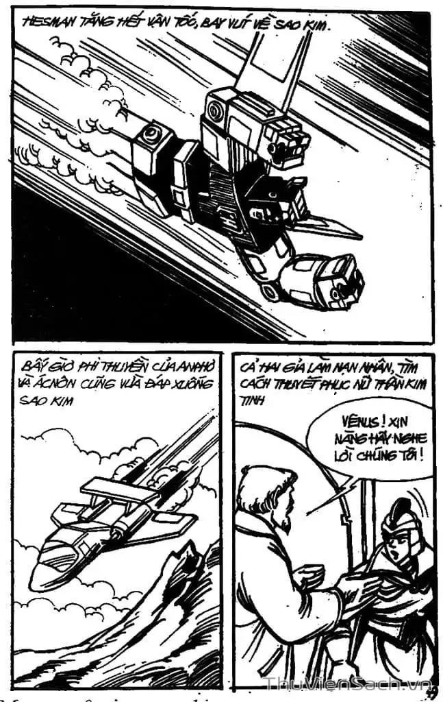 Truyện Tranh Dũng Sĩ Hesman trang 4
