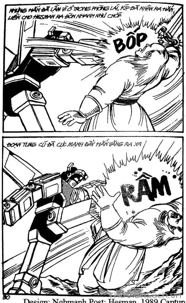Truyện Tranh Dũng Sĩ Hesman trang 4