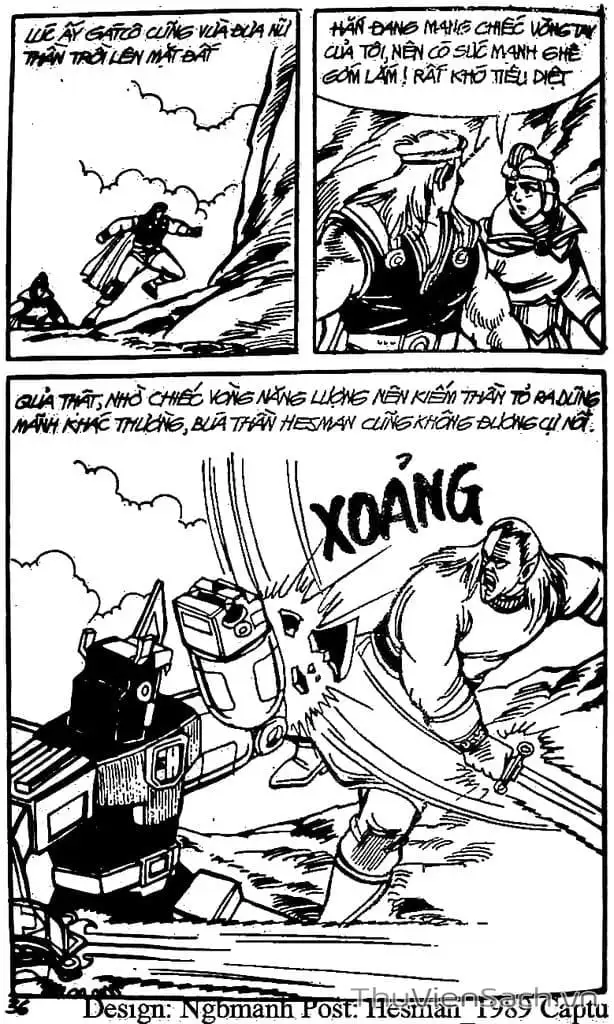 Truyện Tranh Dũng Sĩ Hesman trang 4