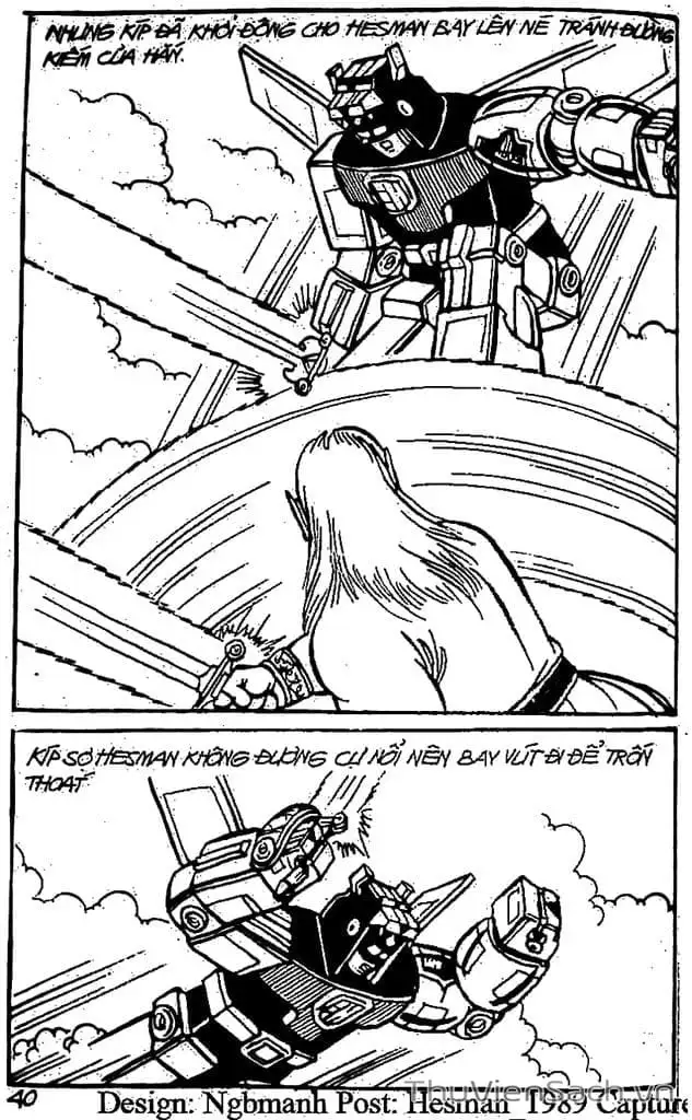 Truyện Tranh Dũng Sĩ Hesman trang 4