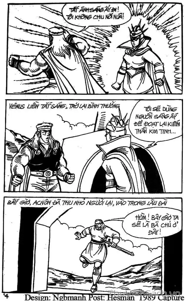 Truyện Tranh Dũng Sĩ Hesman trang 4
