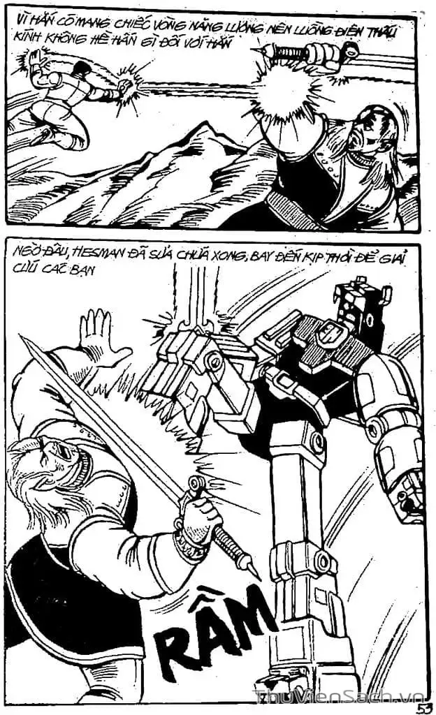Truyện Tranh Dũng Sĩ Hesman trang 4