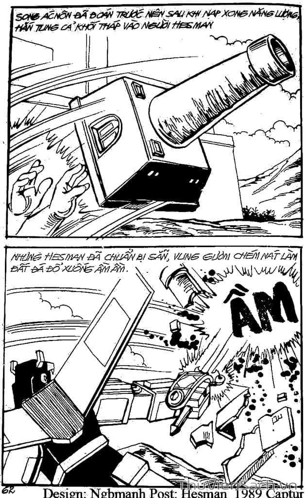 Truyện Tranh Dũng Sĩ Hesman trang 4