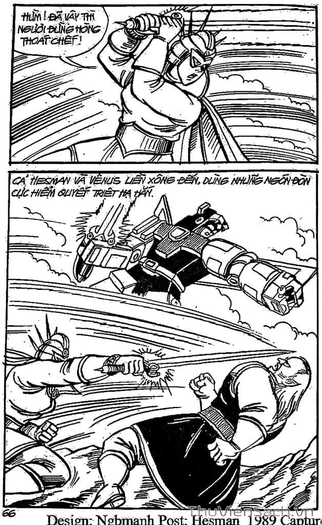 Truyện Tranh Dũng Sĩ Hesman trang 4