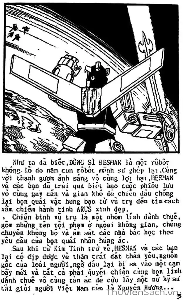 Truyện Tranh Dũng Sĩ Hesman trang 4