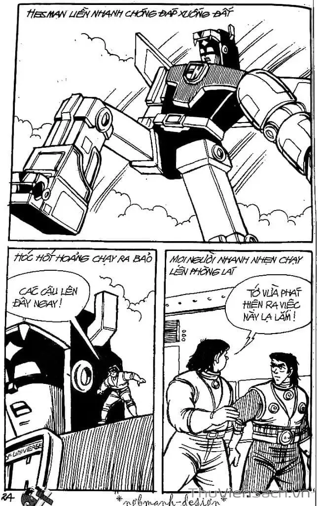 Truyện Tranh Dũng Sĩ Hesman trang 4