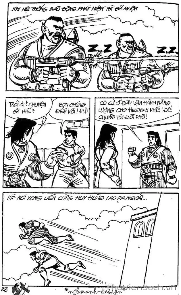 Truyện Tranh Dũng Sĩ Hesman trang 4
