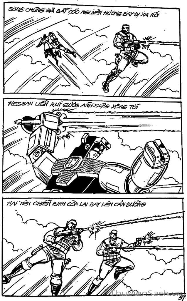 Truyện Tranh Dũng Sĩ Hesman trang 4
