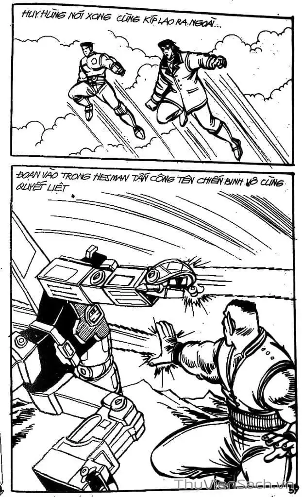 Truyện Tranh Dũng Sĩ Hesman trang 4