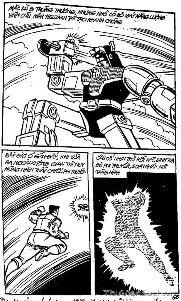 Truyện Tranh Dũng Sĩ Hesman trang 4